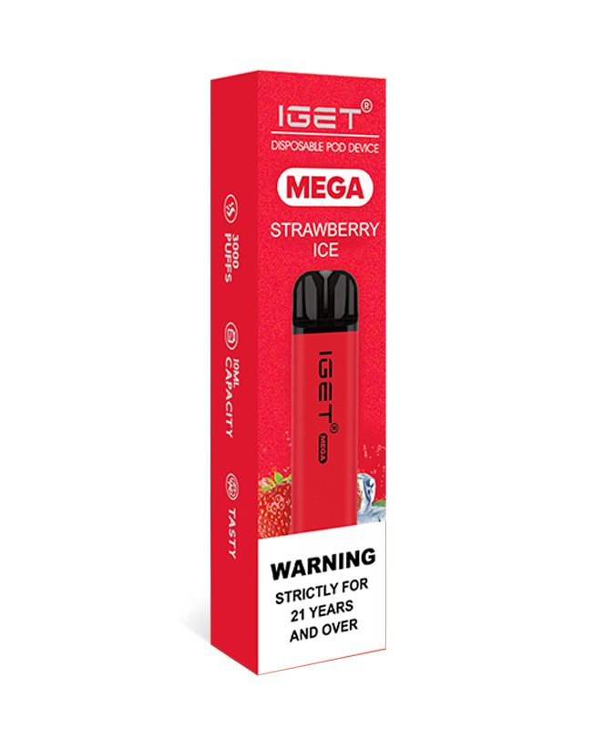 Strawberry Ice IGET MEGA - Image 2