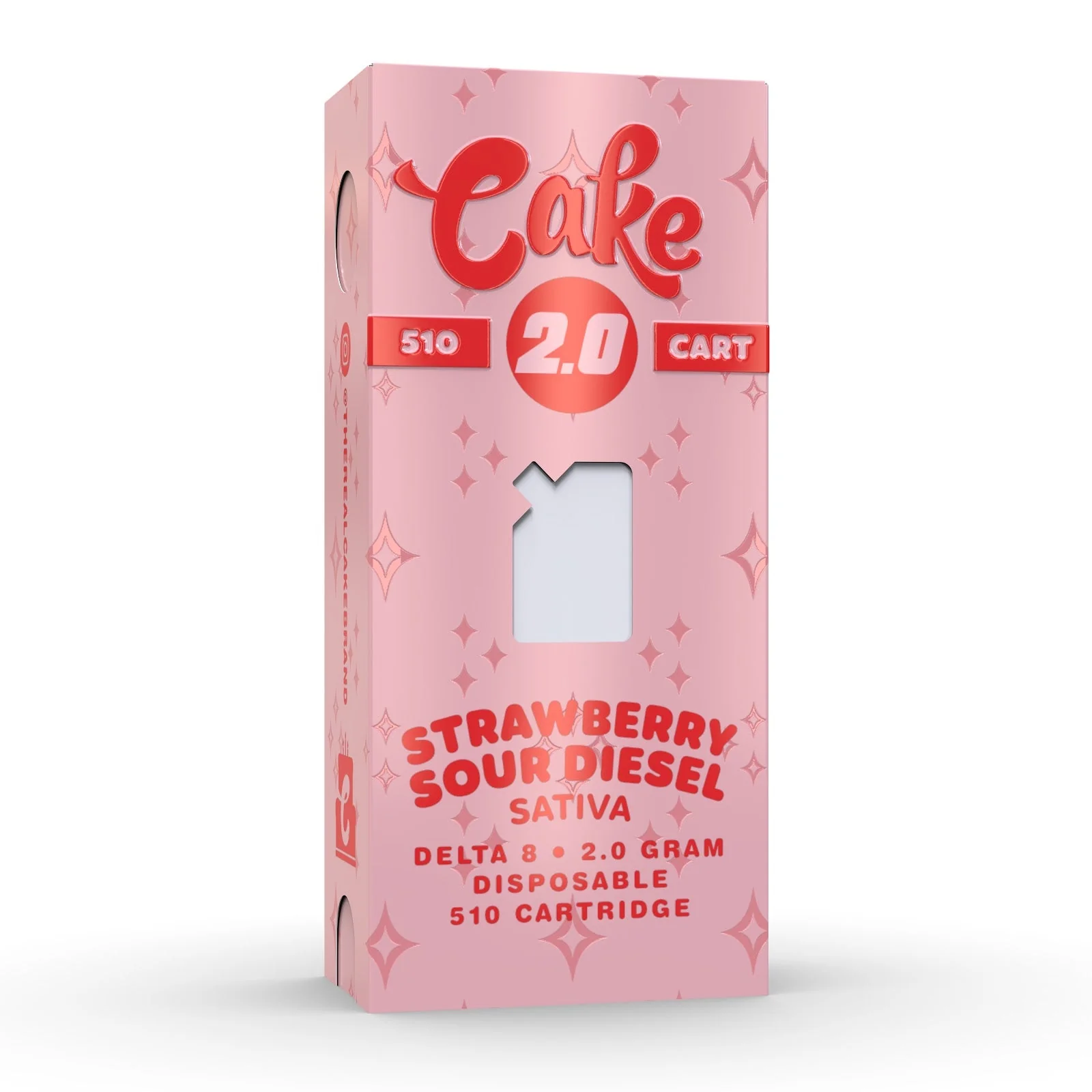Cake Delta-8 510 Vape Cartridges 2 Gram