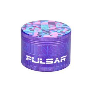 Pulsar Design Series Grinder with Side Art – Candy Floss / 4pc / 2.5″