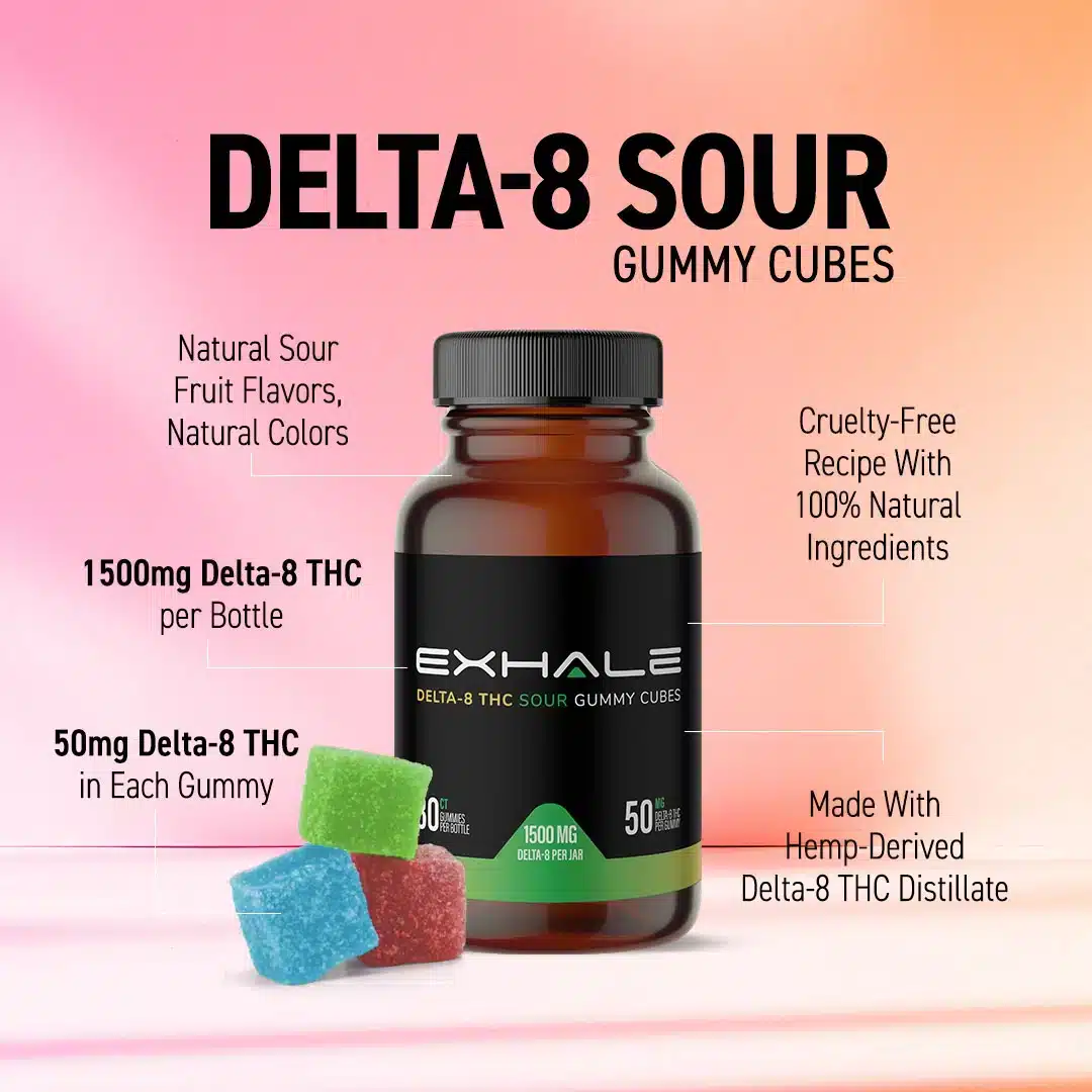 Delta 8 THC Gummies – Sour Bear (1500mg) - Image 4