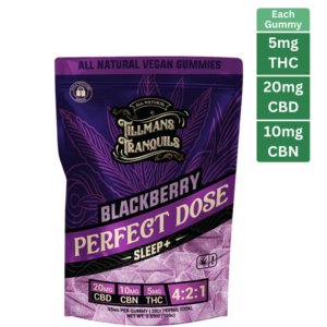 Sleep+ Gummies (CBD+CBN+THC): Blackberry