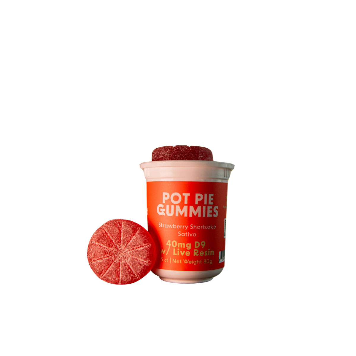 Fast-Acting Delta 9 THC Gummies with Live Resin (40mg) | Sativa or Indica - Image 3