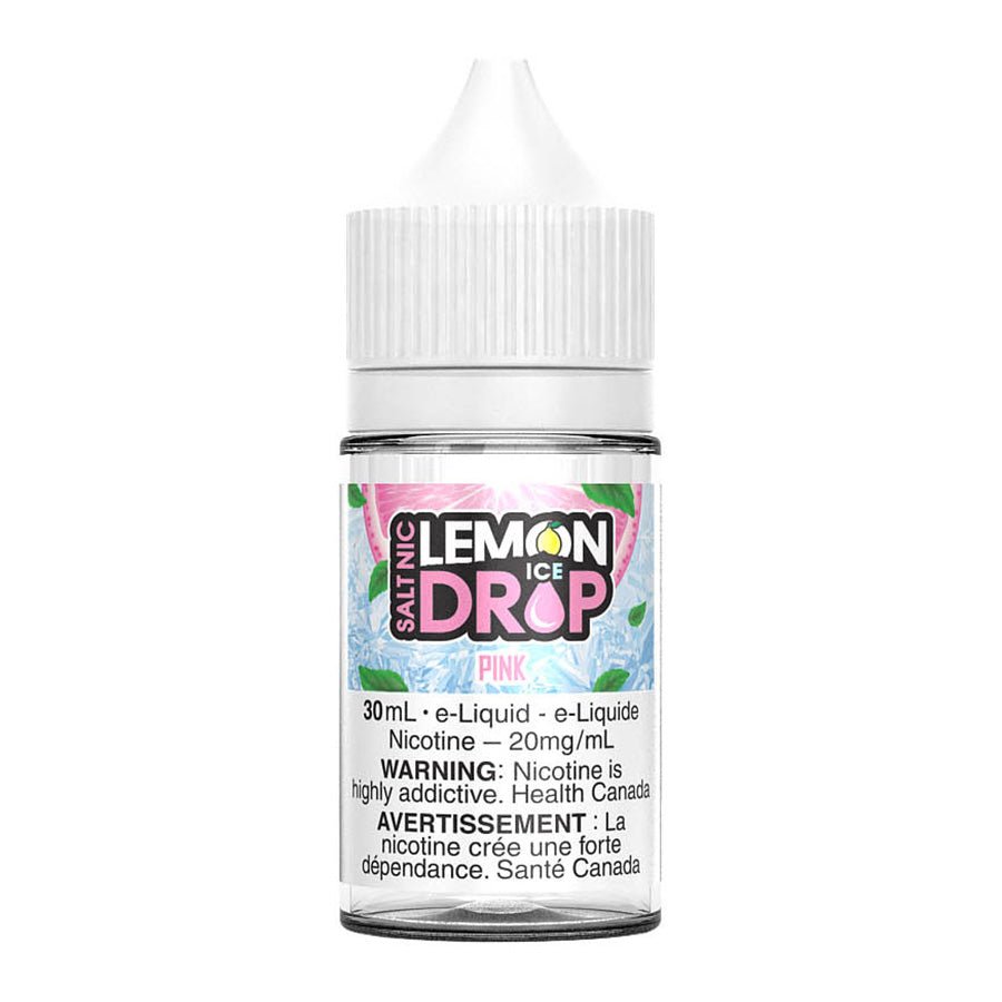 Lemon Drop Ice Salt Nic E-Liquid - Pink 30ml